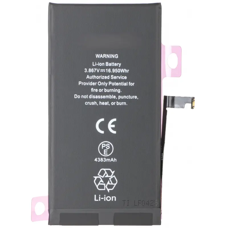 SUNIX HIGH CAPACITY DIAGNOSTIC BATTERY FOR IPHONE 15 PLUS (4650 MAH)