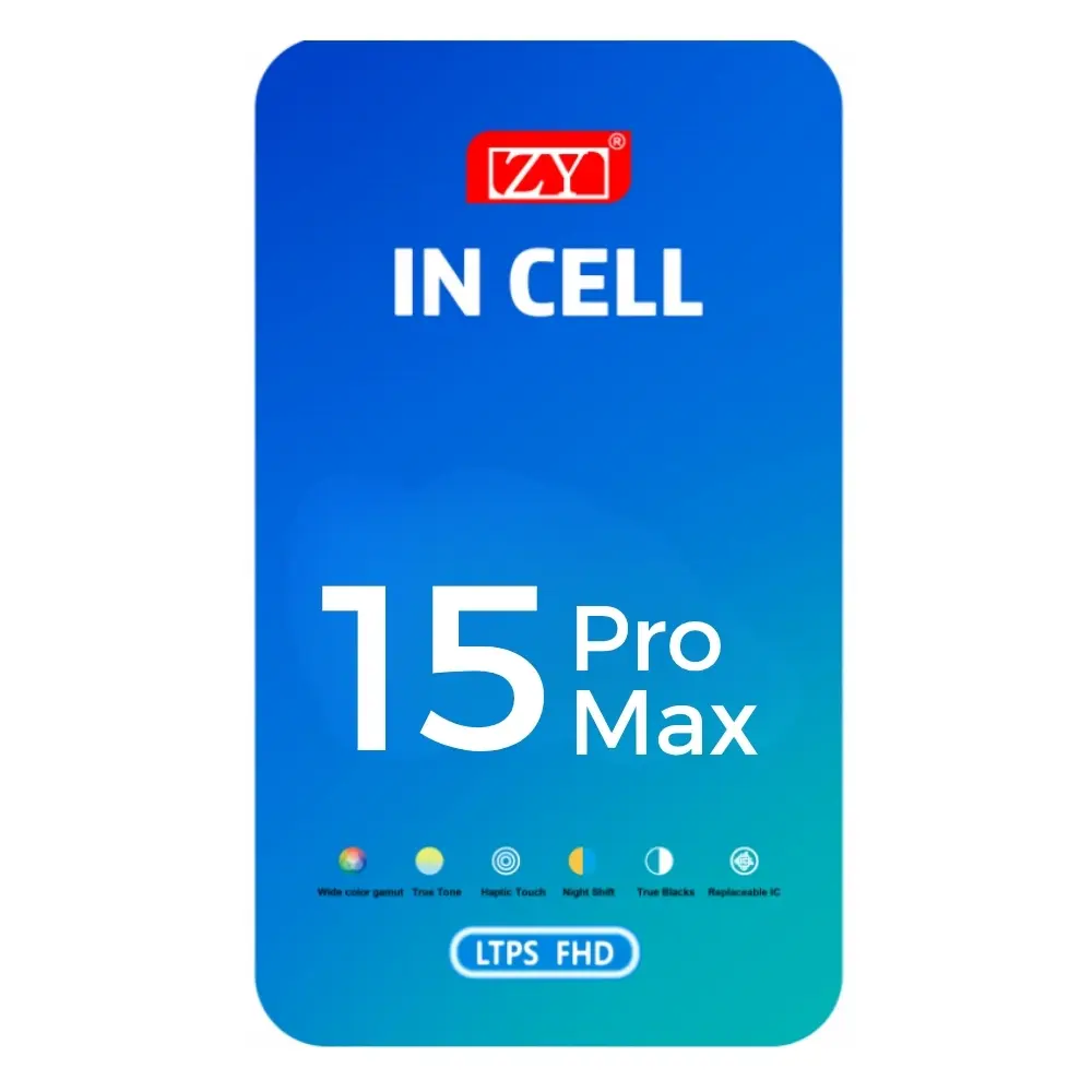 ZY INCELL DISPLAY FOR IPHONE 15 PRO MAX (FHD 120HZ)