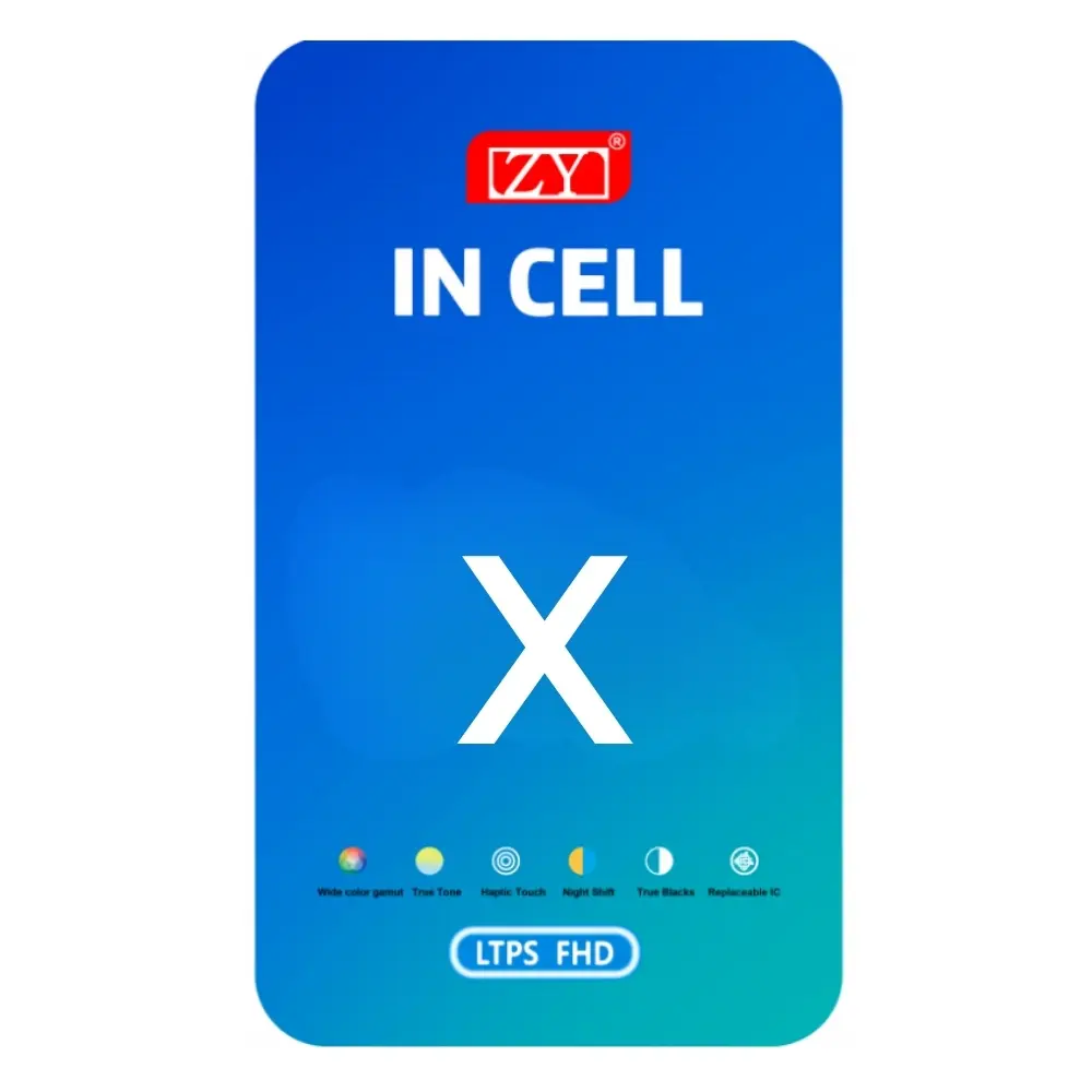 ZY INCELL DISPLAY FOR IPHONE X (FHD)