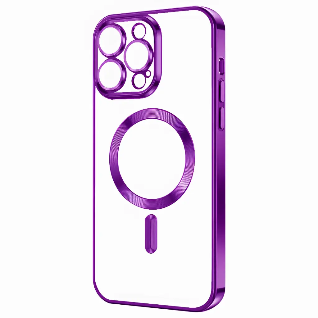 iPhone 14 Pro Max Bunte MagSafe Hülle – Lila