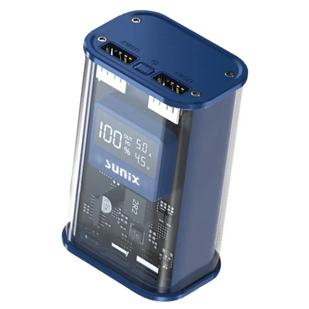 SUNIX PB44 POWERBANK 12.000 mAh BLUE