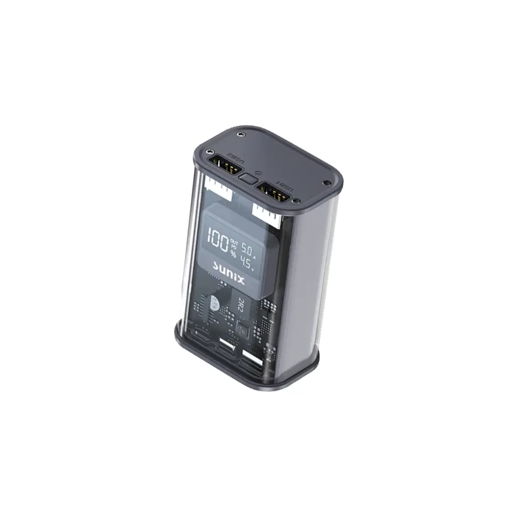 PB44 POWERBANK 12000 MAH GRAY