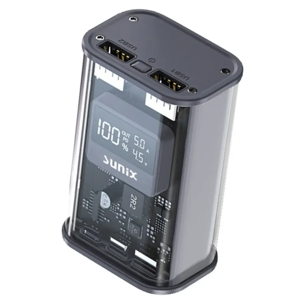 SUNIX PB44 POWERBANK 12.000 mAh GRAY