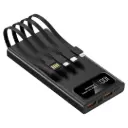 SUNIX PB88 POWERBANK 12.000 mAh 4IN1 22.5W BLACK