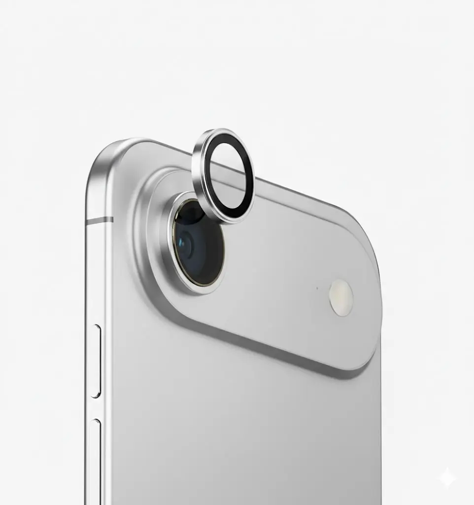 iPhone 17 Air Kameraschutz – Silber