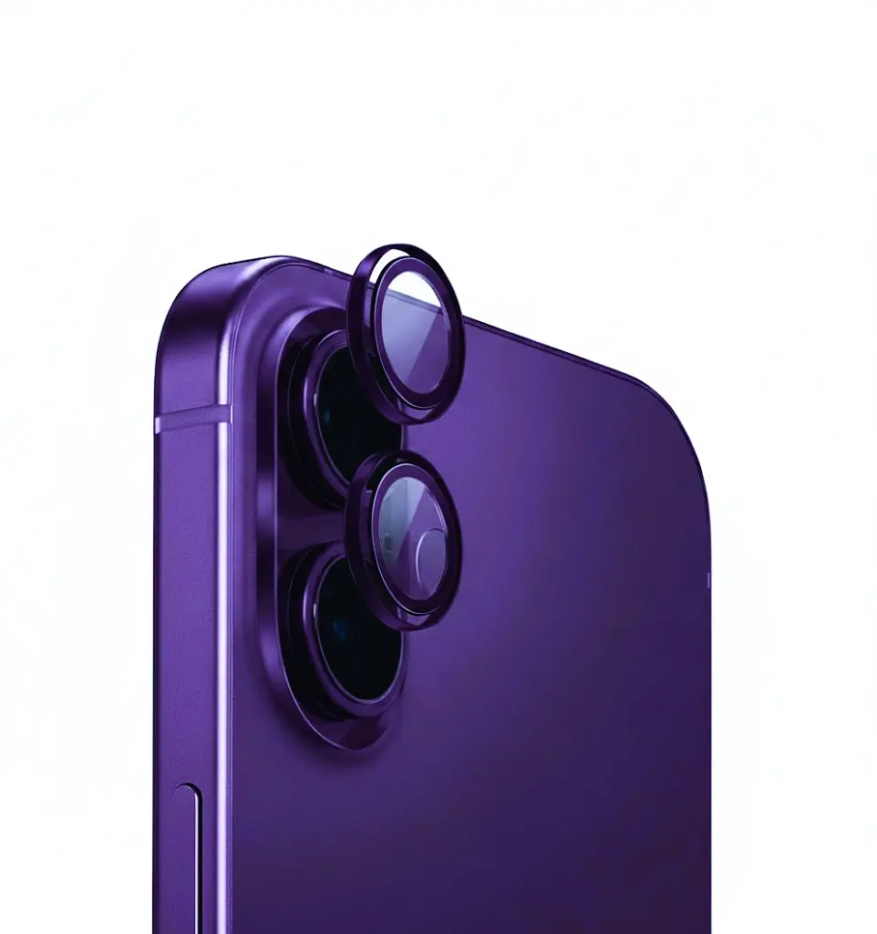 SUNIX CAMERA LENS PROTECTOR FOR IPHONE 17  PURPLE