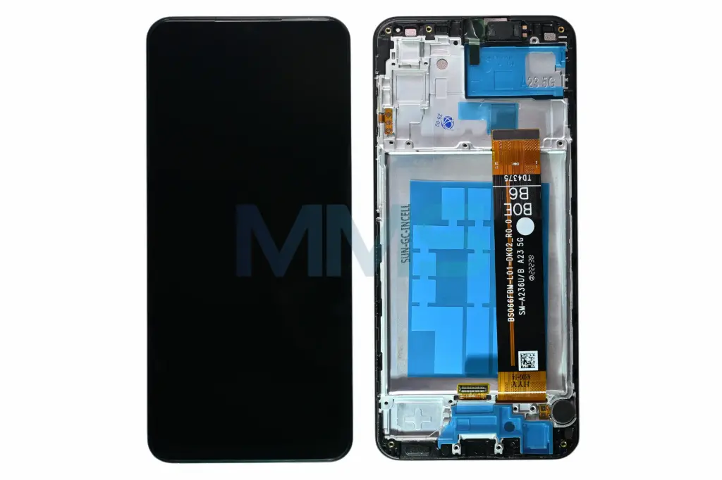 Sunix LCD für Samsung A23 5G A236 In-Cell mit Rahmen
