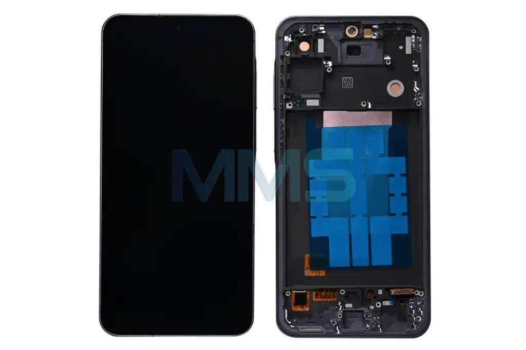Sunix LCD für Samsung A56 A566 OLED mit Rahmen