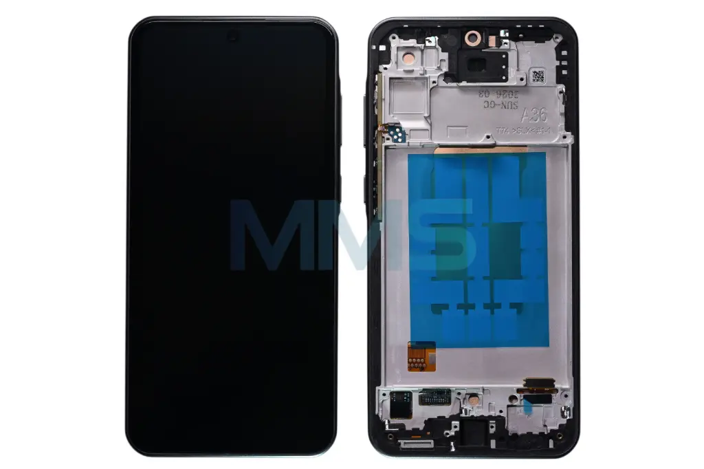 Sunix LCD für Samsung A36 5G A366 In-Cell mit Rahmen