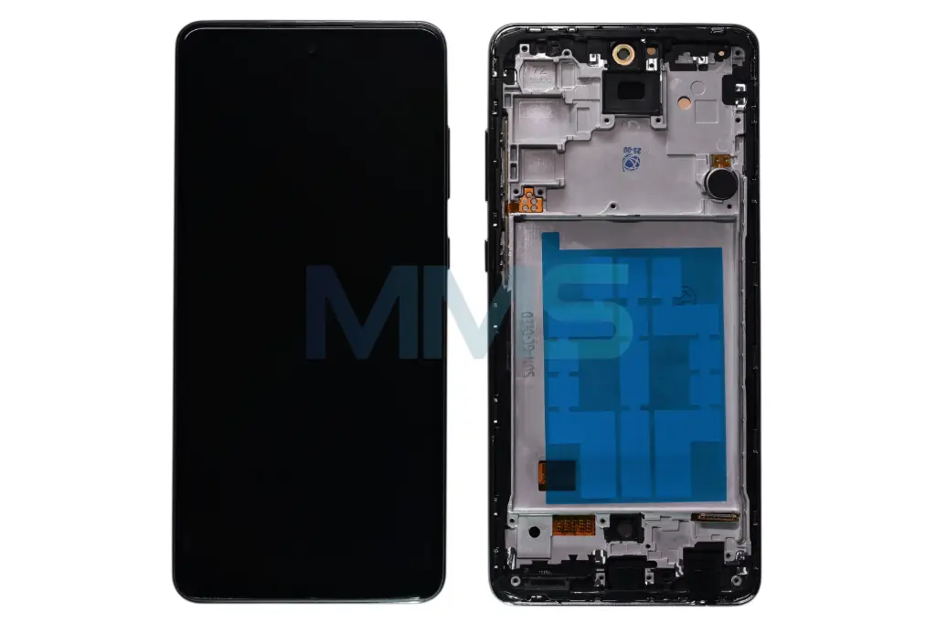 LCD für Samsung A72 A725 OLED mit Rahmen