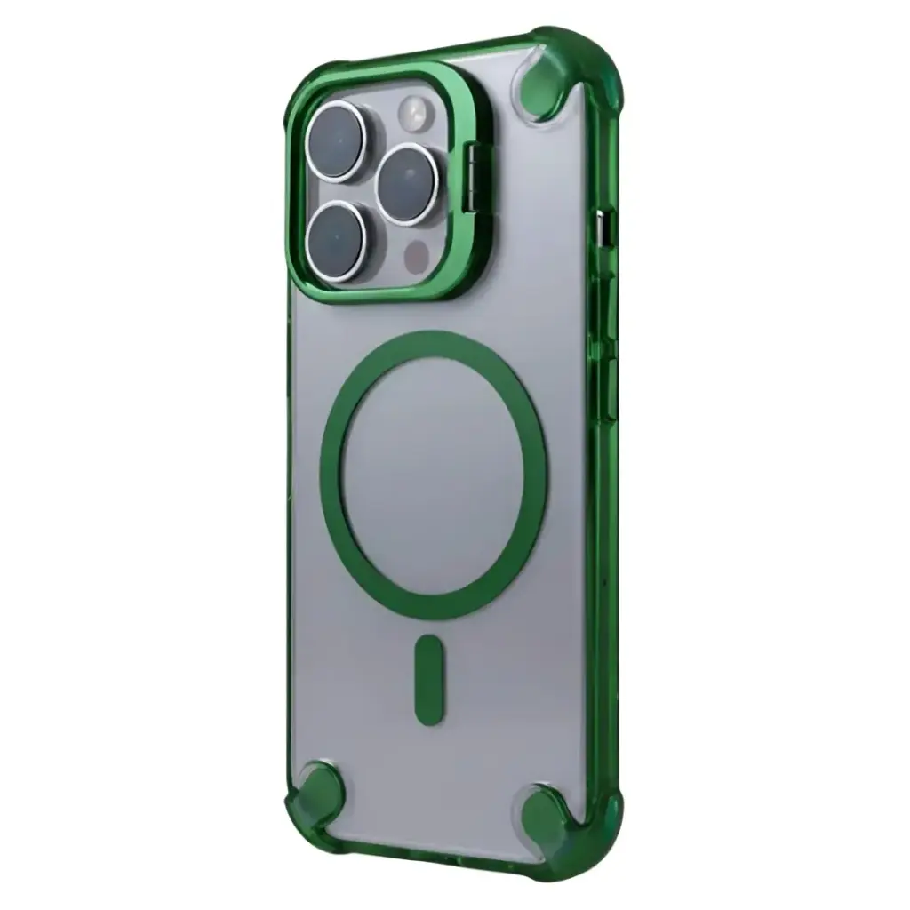 SUNIX SHOWY MAGSAFE CASE FOR IPHONE 17 GREEN