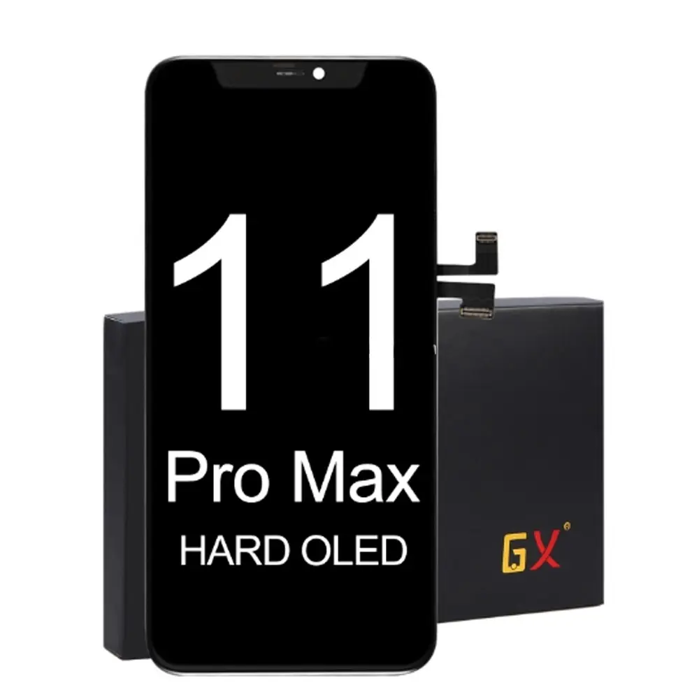 UNIDAD DE PANTALLA OLED GX HARD PARA IPHONE 11 PRO MAX (CON SUSTITUCIÓN DEL CIRCUITO INTEGRADO)