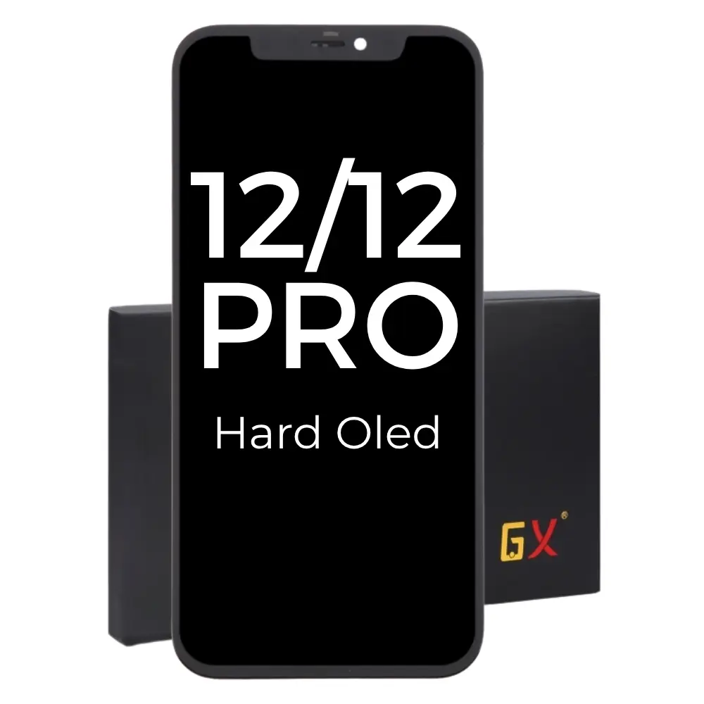 UNIDAD DE PANTALLA OLED GX HARD PARA IPHONE 12/12 PRO (CON SUSTITUCIÓN DEL CIRCUITO INTEGRADO)