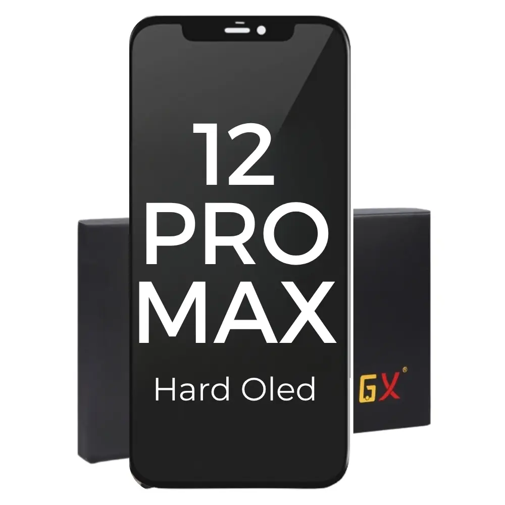 GX HARD OLED DISPLAY UNIT FOR IPHONE 12 PRO MAX (WITH IC REPLACEMENT)