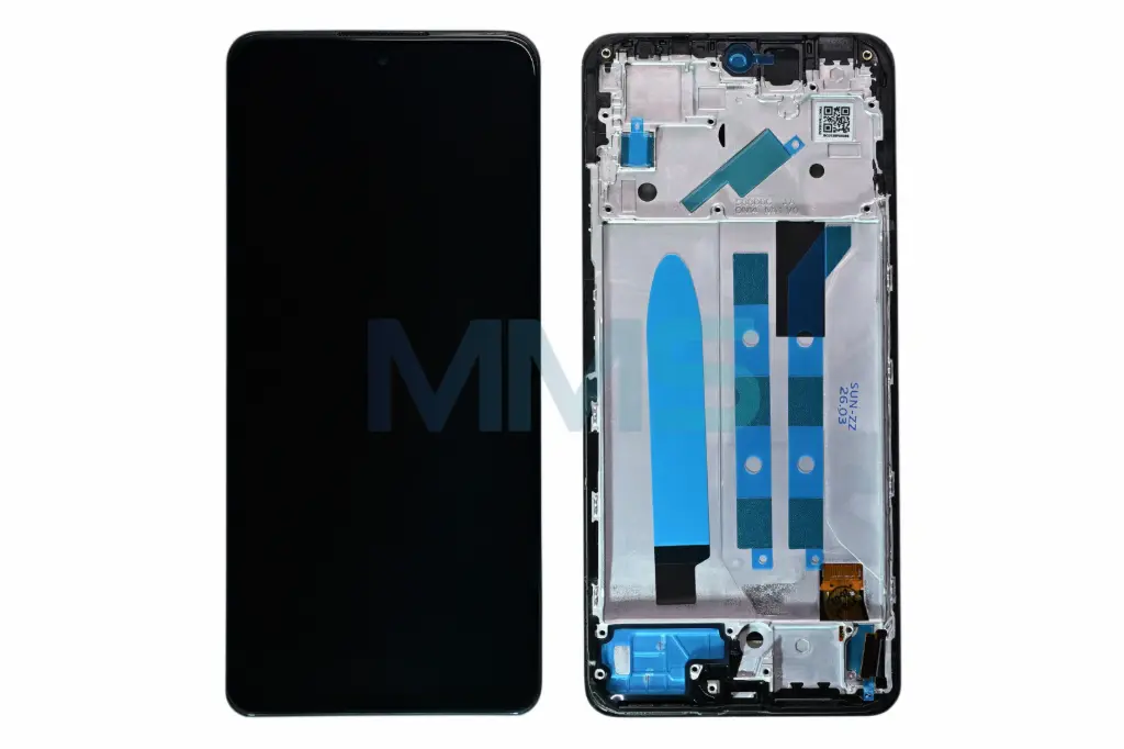 OLED-Display für Redmi Note 12 Pro 4G mit Rahmen