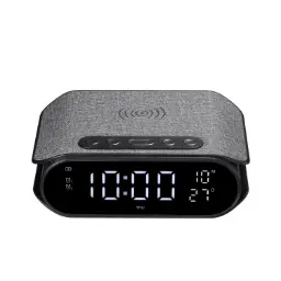 SHAZA NEXA SERIES SA8005/GR WIRELESS CHARGING ALARM CLOCK